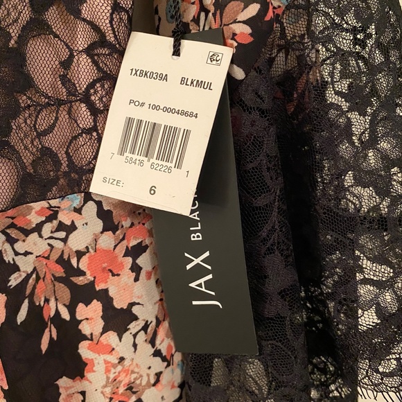 Jax. Black label tiered dress - Picture 4 of 5